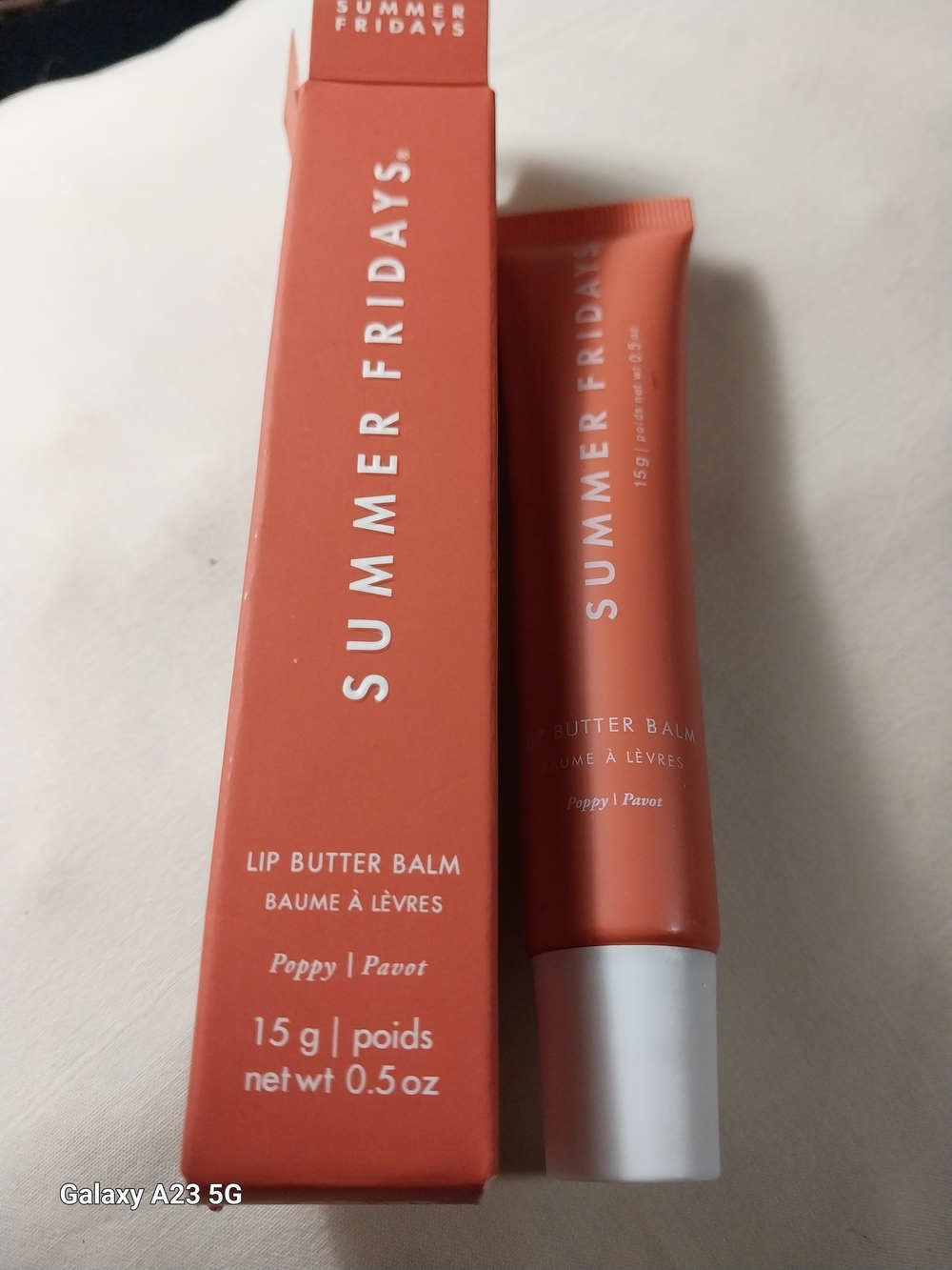 Summer Fridays Lip Butter Balm Poppy NWT